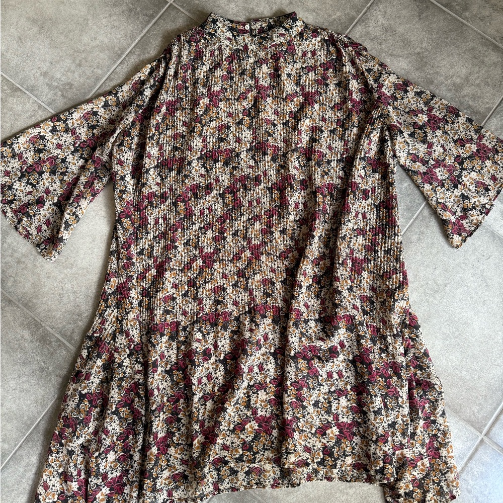 Zara Floral Mini Dress - Multicolor